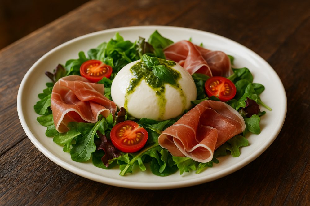 Salade Jambon Pesto