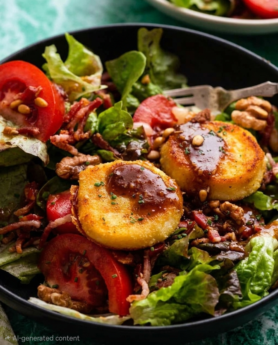 Salade Chèvre Chaud